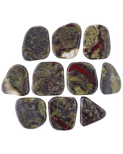 Dragon Blood Stone 35-45mm Smoothstone (10pcs) NETT