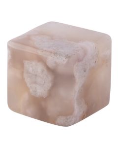 Flower Agate Cube 20mm (1pc) NETT