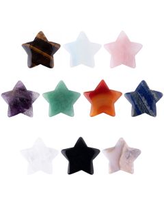 Assorted Drilled Stars (10pcs) NETT