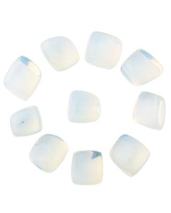 Opalite Glass AAA Grade Medium Tumblestone 20-30mm (10pcs) NETT