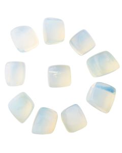 Opalite Glass AAA Grade Large Tumblestone 30-40mm (10pcs) NETT