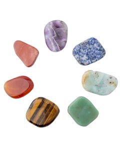 Chakra Smoothstones 35-45mm, China (7pcs) NETT