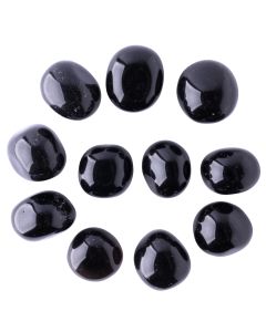 Black Obsidian Small Tumblestone 10-20mm, China (100g) NETT