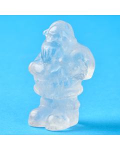 Rock Crystal Santa Claus 40mm (1pc) NETT