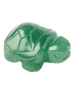 Green Aventurine Turtle Carving (1pc)