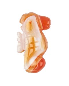 Carnelian Sea Horse Carving (1pc)