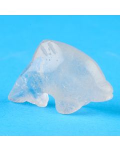 Quartz Dolphin Carving (1pc)