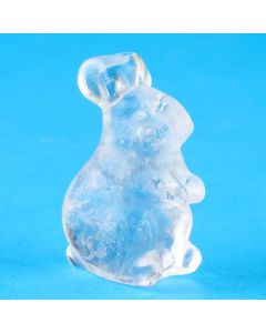 Quartz Rabbit Carving (1pc)