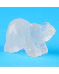 Quartz Bear Carving (1pc)
