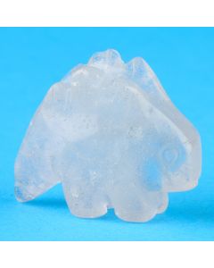 Quartz Stegasaurus Carving (1pc)