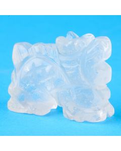 Quartz Dragon Carving (1pc)