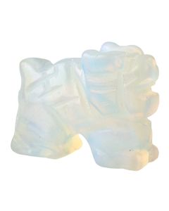 Opalite Dragon Carving (1pc)