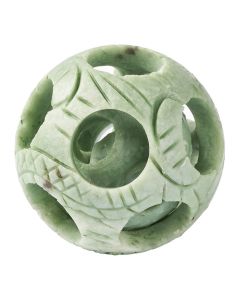 Serpentine Carved Sphere, 5cm (1pcs) NFD