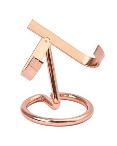Metal Heart Stand Rose Gold (1pc) 