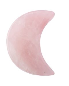 Rose Quartz 30mm Moon (1pc) NETT