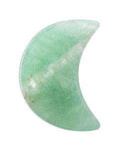 Green Aventurine 30mm Moon (1pc) NETT