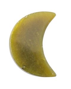 Olive Jade 30mm Moon (1pc) NETT