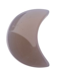 Grey Agate 30mm Moon (1pc) NETT