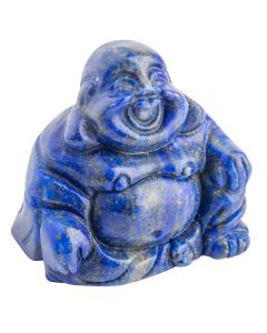 Lapis Buddha, 28x30mm (1pc) 