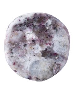 Rubellite with Lepidolite Smoothstone 40-50mm, Madagascar (1pc) NETT