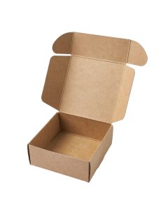Small Brown Gift Box 75x75x30mm (10)