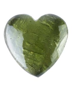 Moldavite Heart Carving 1.75g (1pc)