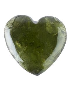 Moldavite Heart Carving 1.49g (1pc)
