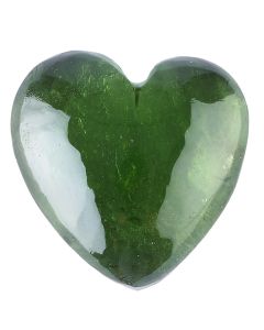 Moldavite Heart Carving 1.94g (1pc)
