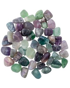 Fluorite Tumblestone Refill (50pcs) NETT