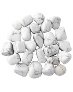 Howlite Jumbo Tumblestone Refill (25pcs) NETT