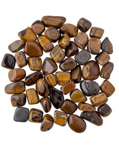 Gold Tiger Eye Tumblestone Refill (50pcs) NETT