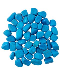 Blue Howlite (Dyed) Tumblestone Refill (50pcs) NETT