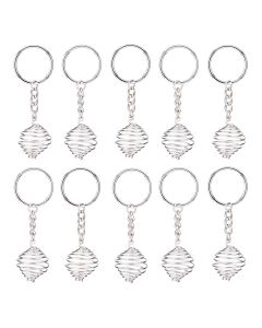 Keyring with 25mm Spiral (10pcs) NFD