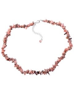 18" Chip Rhodochrosite Necklace + ext chain  NETT