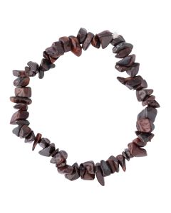 7.5" Red Tiger Eye Chip Bracelet (1pc) NETT