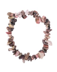 7.5" Rhodonite Chip Bracelet (1pc) NETT