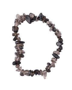 7.5" Smoky Quartz Chip Bracelet (1 Piece) NETT