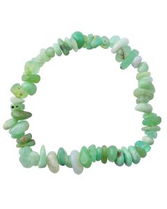 7.5" Chrysoprase Chip Bracelet A&B Grade (1pc) NETT