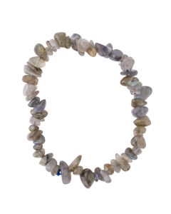 7.5" Labradorite Chip Bracelet B Grade (1pc) NETT