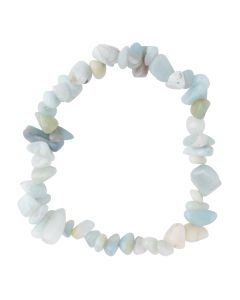 7.5" Amazonite Chip Bracelet (1pc) NETT