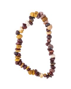 7.5" Freeform Mookaite Chip Bracelet (1pc) NETT