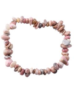 7.5" Freeform Chip Rhodonite Bracelet (1 Piece) NETT