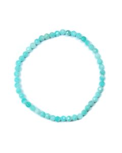 4mm Faceted Amazonite Bracelet (1pc) NETT