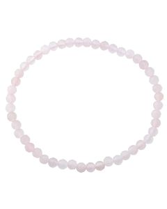 4mm Faceted Rose Quartz Bracelet (1pc) NETT