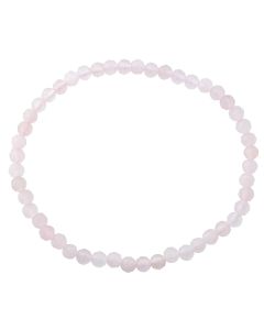 4mm Faceted Rose Quartz Bracelet (1pc) NETT