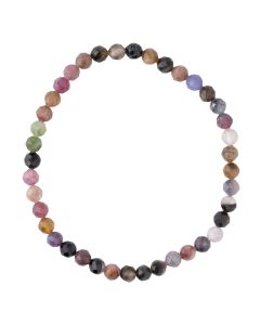 4mm Faceted Mixed Tourmaline Bracelet (1pc) NETT