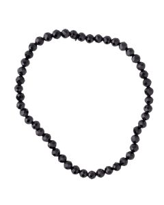 4mm Faceted Black Tourmaline Bracelet (1pc) NETT