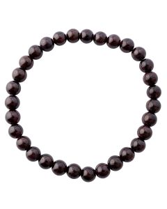 6mm Garnet Bead Bracelet (1pc) NETT