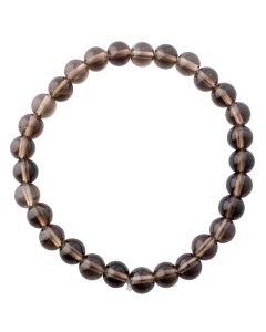 6mm Smoky Quartz Bead Bracelet (1pc) NETT