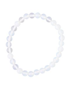 6mm Opalite Glass Bead Bracelet (1piece) NETT